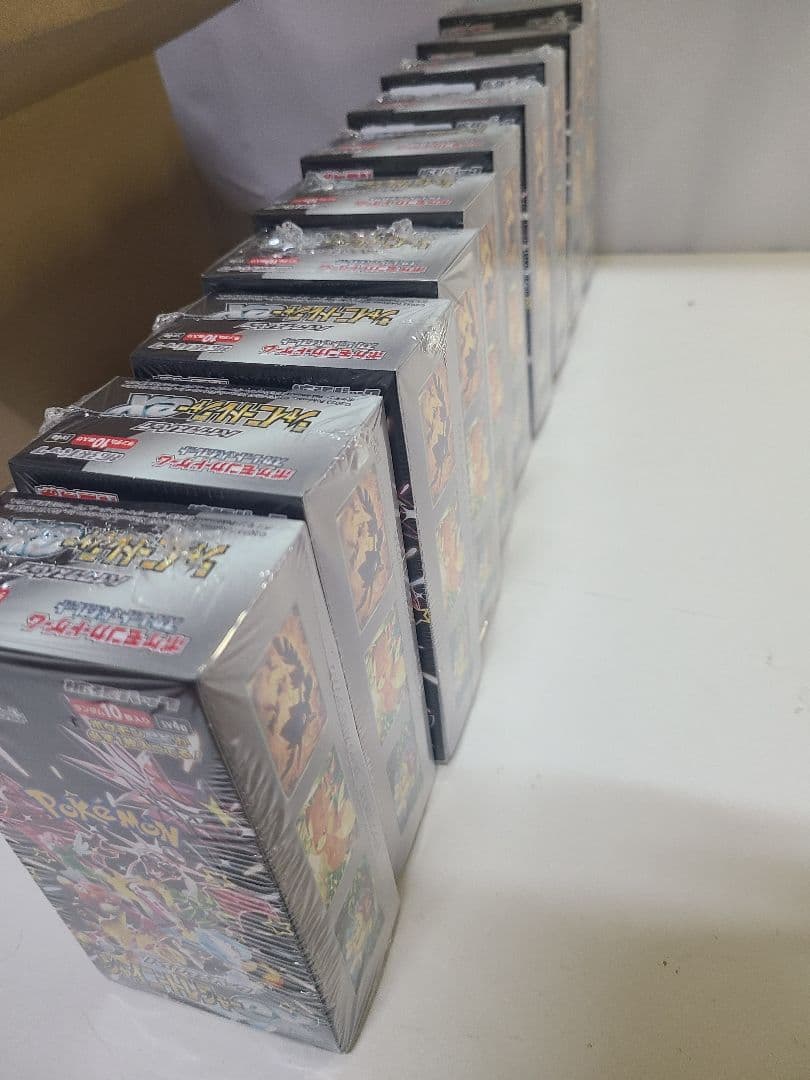 [10BOX]シャイニートレジャーex 新品未使用　シュリンク付　ポケセン産含む