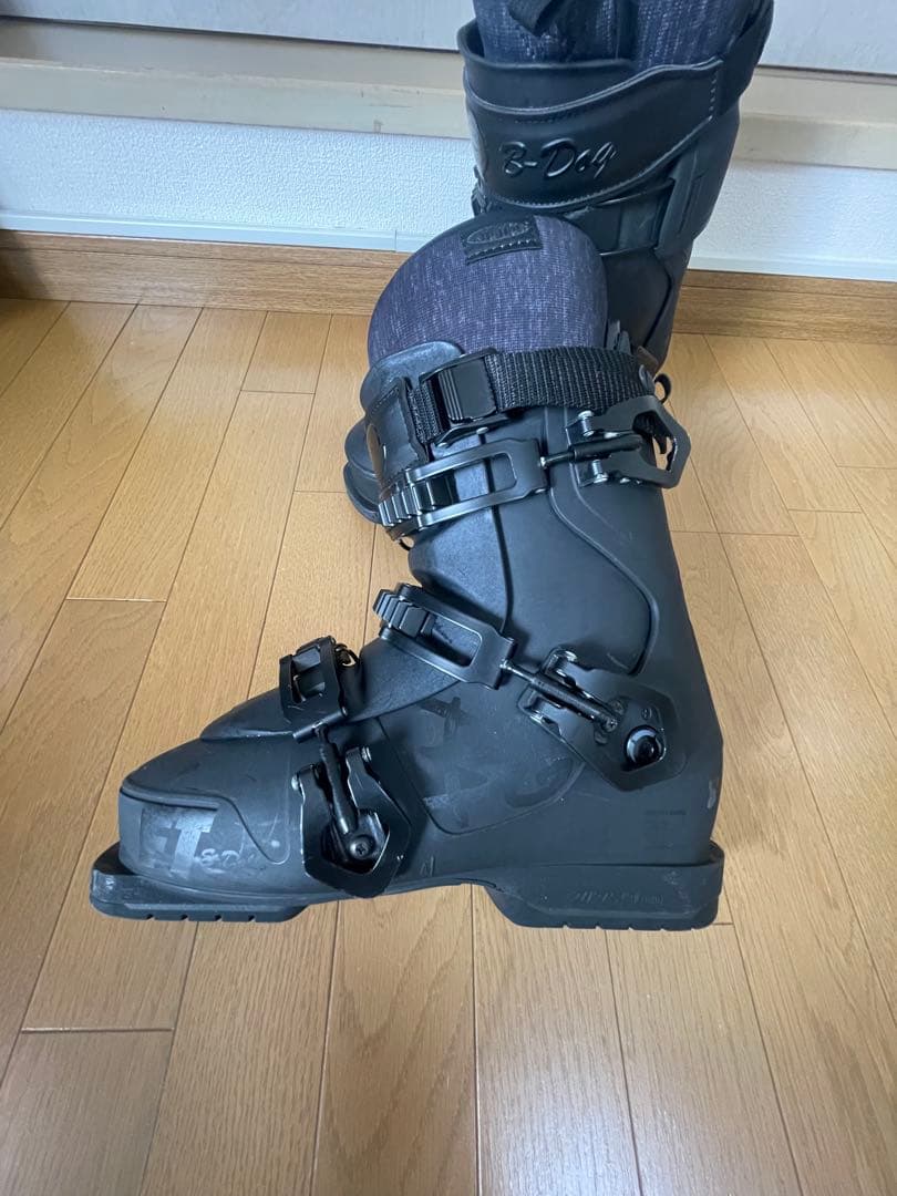 FT B&Eブラック スキーブーツ （インソール無し）
