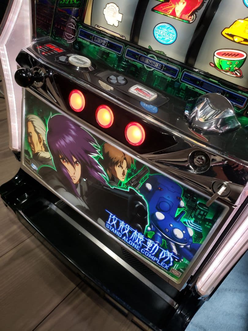 パチスロ　実機　攻殻機動隊　5号機【希少　懐かし　スロット】