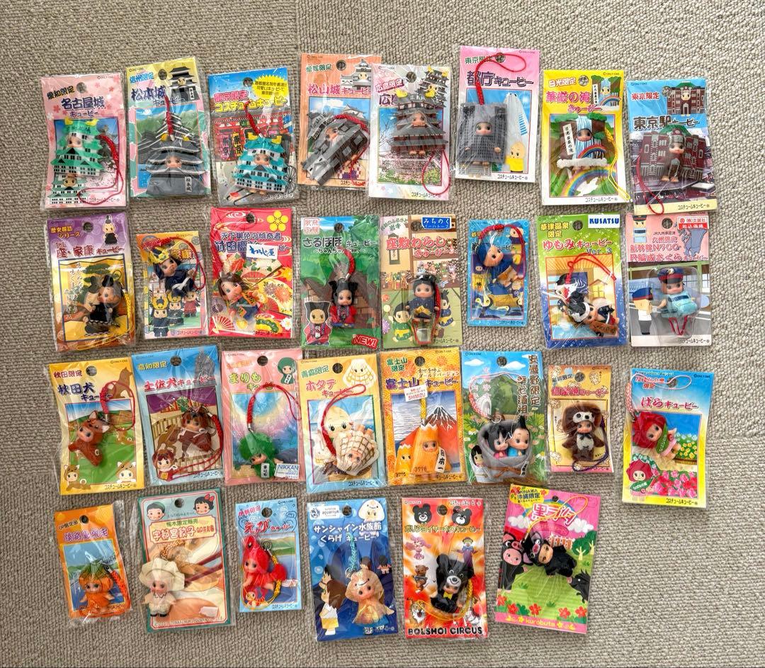 ご当地キューピーストラップ30個セット