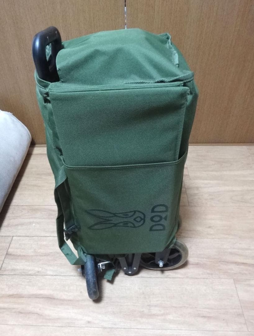DOD　アルミキャリーワゴン　バーベキューキャンプ