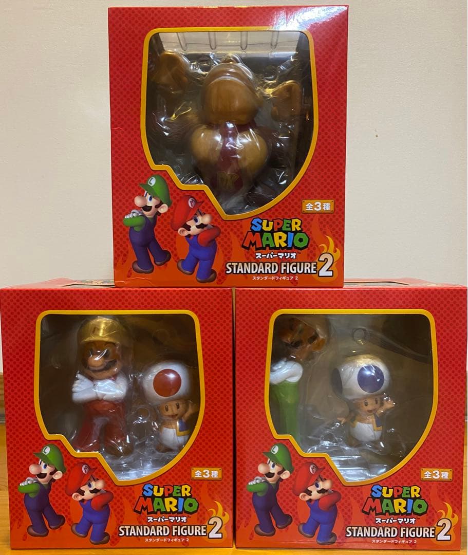 スーパーマリオ3Dランドコレクションフィギュア　新品未開封　セット　マリオ