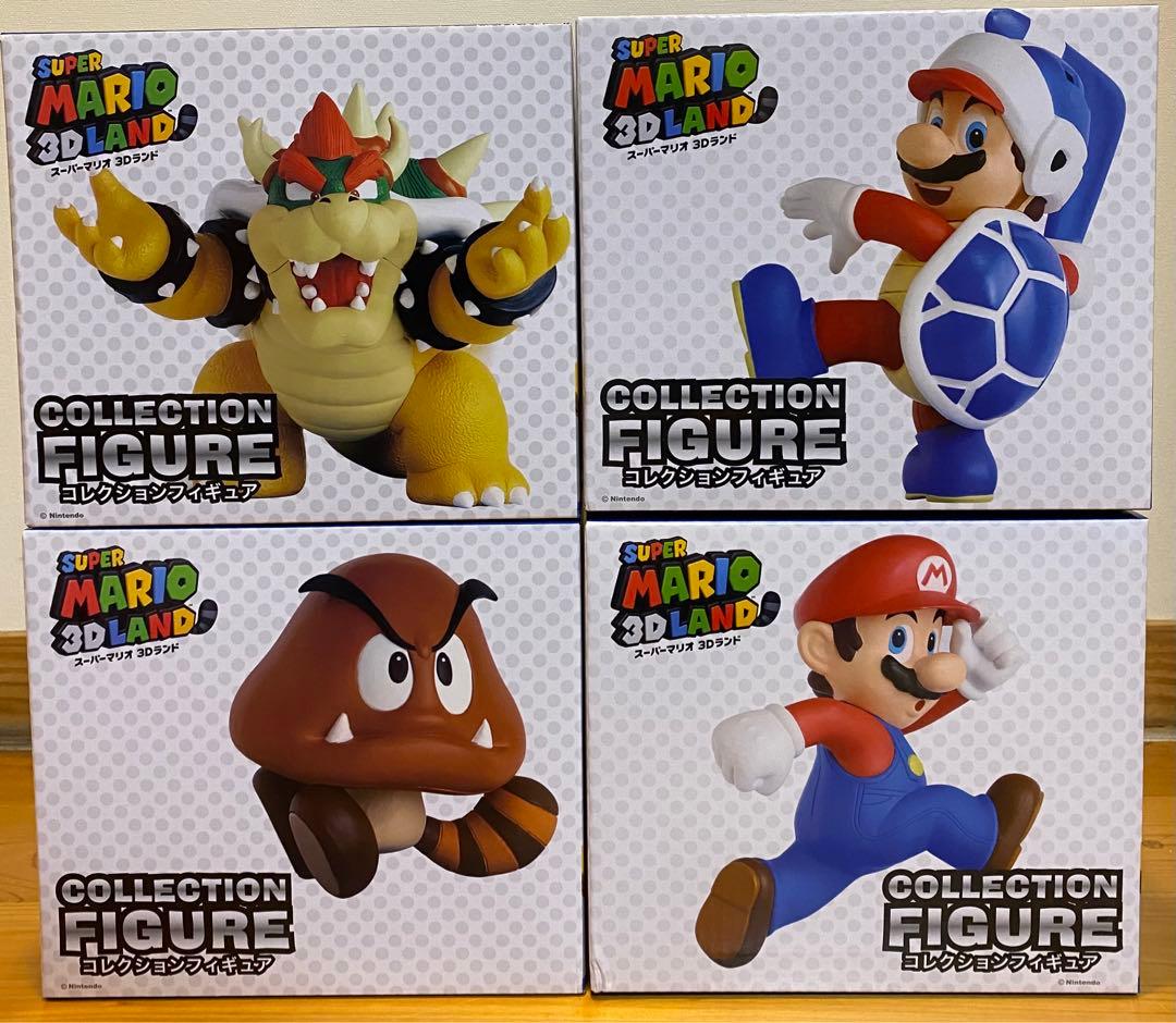 スーパーマリオ3Dランドコレクションフィギュア　新品未開封　セット　マリオ