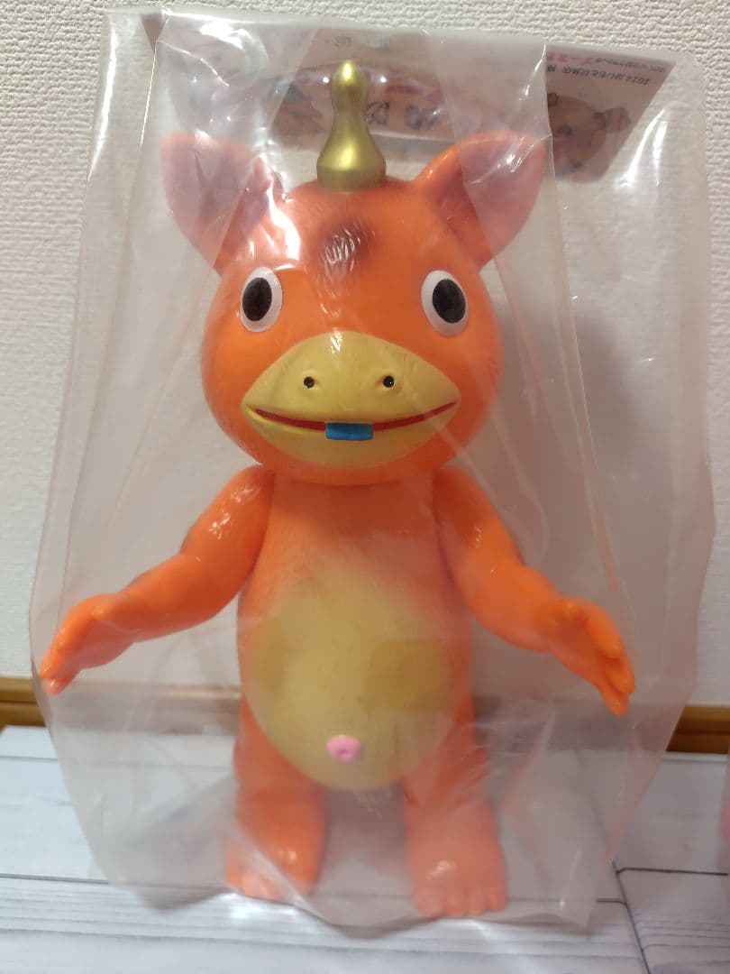 マルサン　初版　クラシックブースカ450 新オレンジver. ソフビ