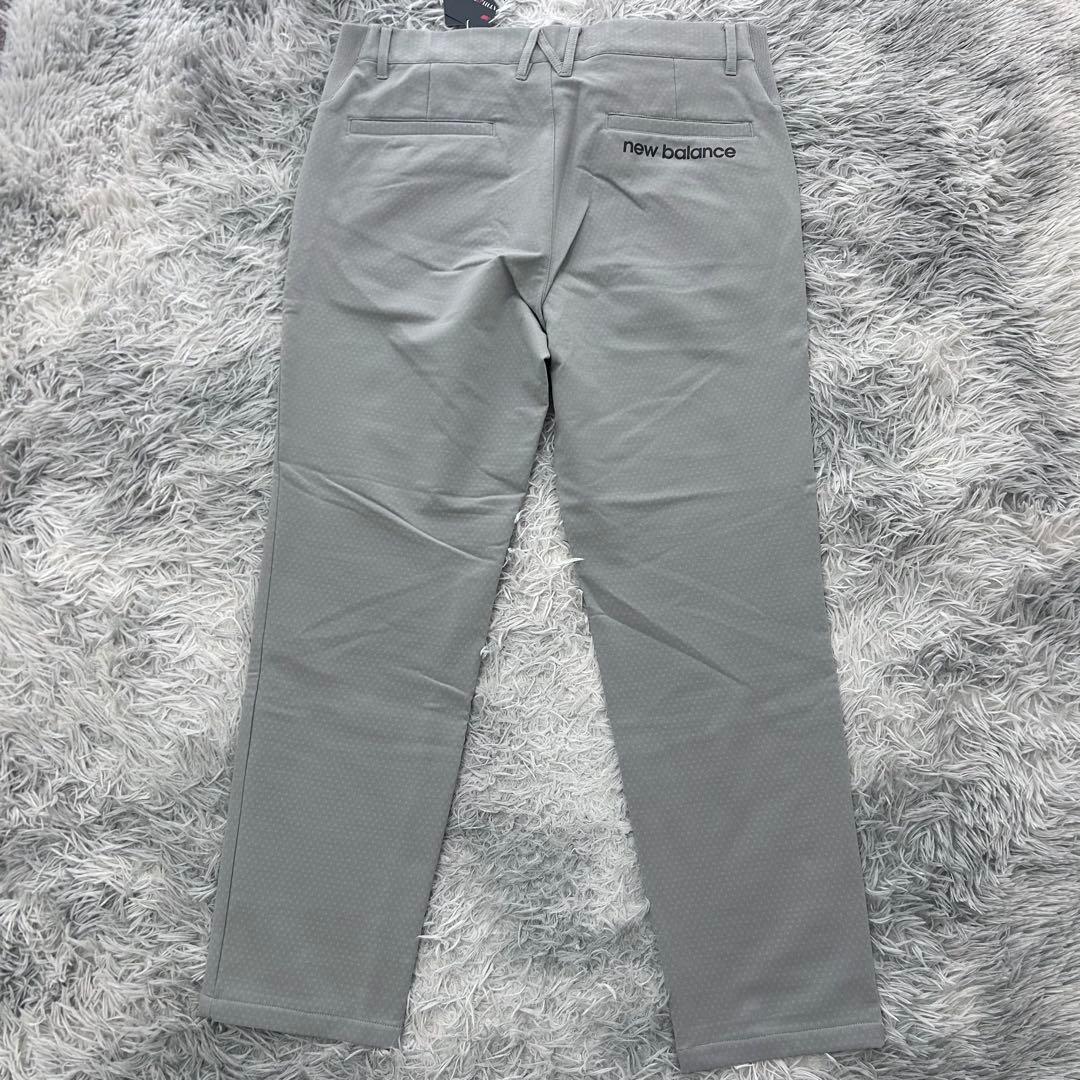 新品　ニューバランスゴルフ　パンツ　ストレッチ　裏フリース　秋冬　グレー　6