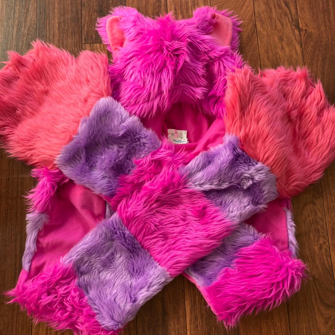 チェシャ猫　マフラーファンキャップ　被り物