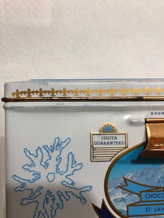 白い恋人(コブタのオリジナル缶)限定品 缶のみ エースコックスーパーカップ