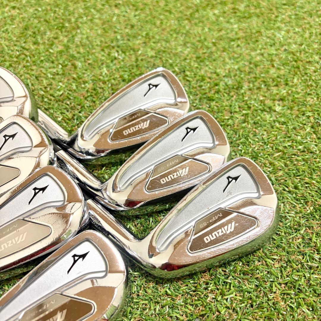 高級カスタム｜MIZUNO ミズノ MP-59 アイアンセット　7本　MCI80