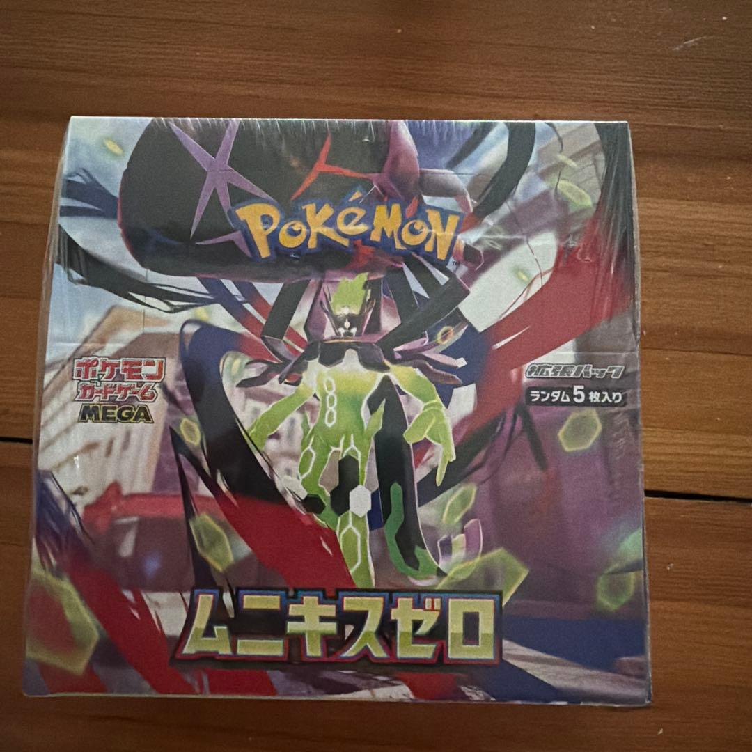 ポケモンカードゲームMEGA ムキニスゼロ　拡張パック　シュリンク付き