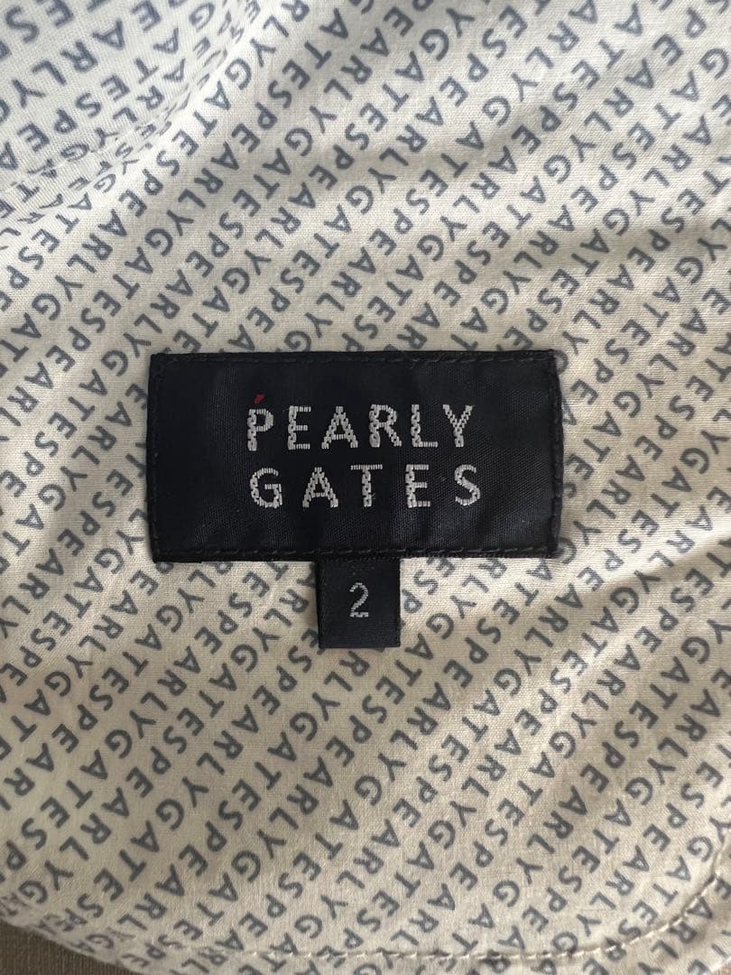 PEARLY GATESパーリーゲイツ　デニムパンツ　サイズ2 ダークネイビー