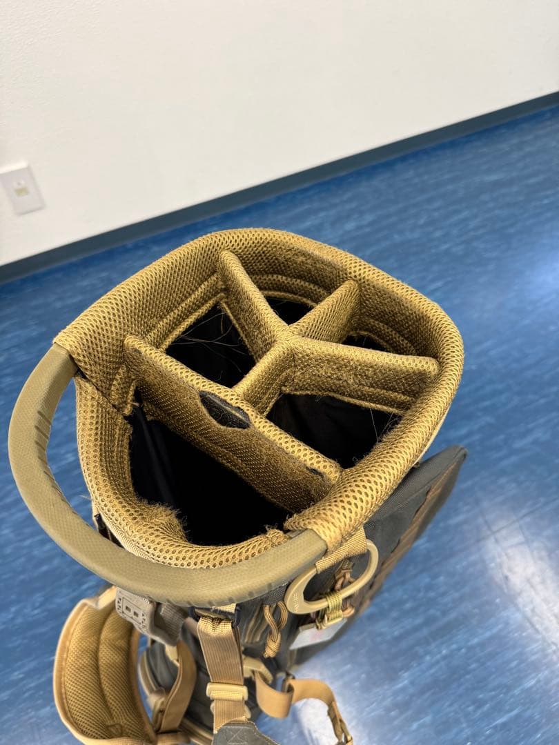 BRIEFING キャディバッグ MIL COLLECTION ヘッドカバー付