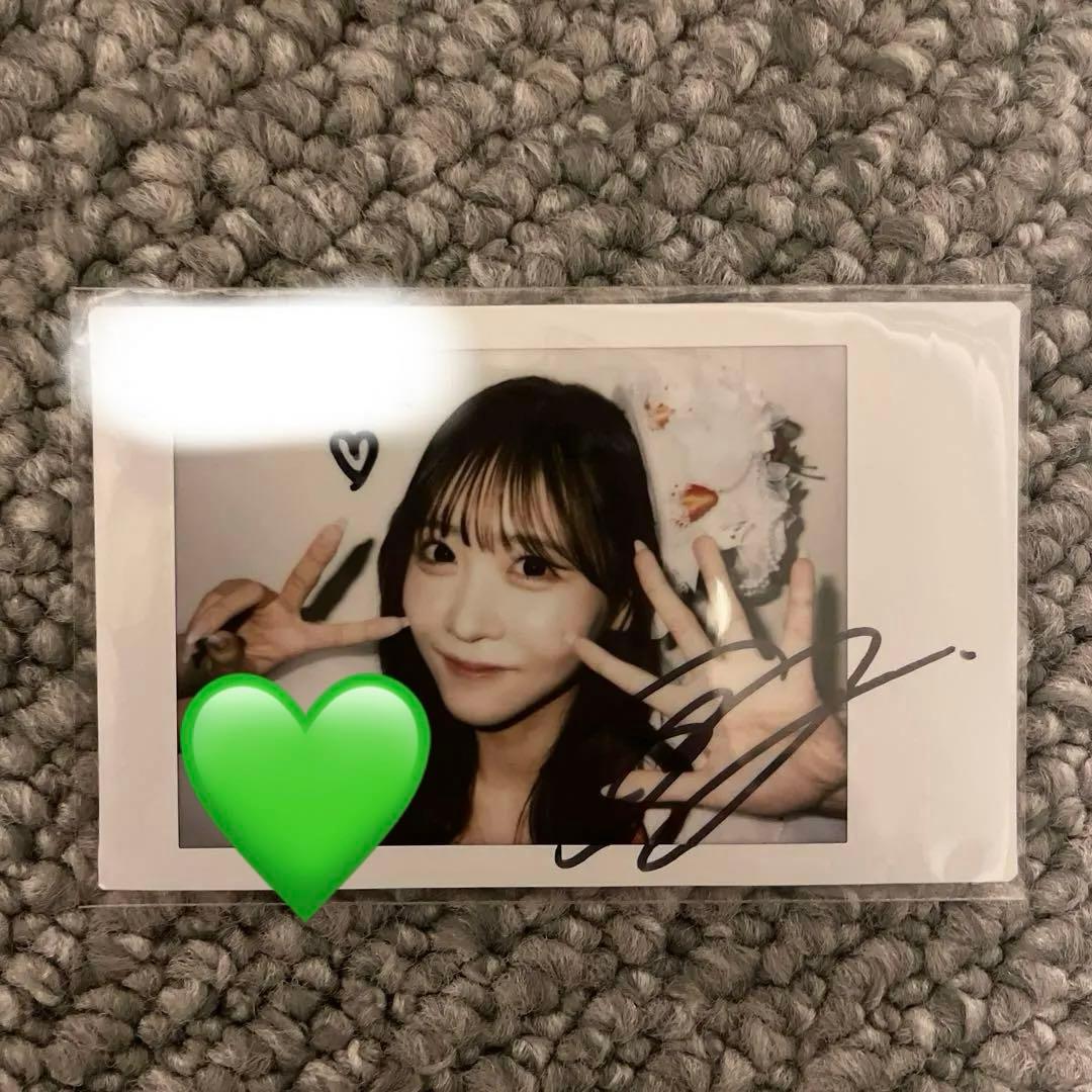 櫻井優衣 生誕 チェキ サイン オン特