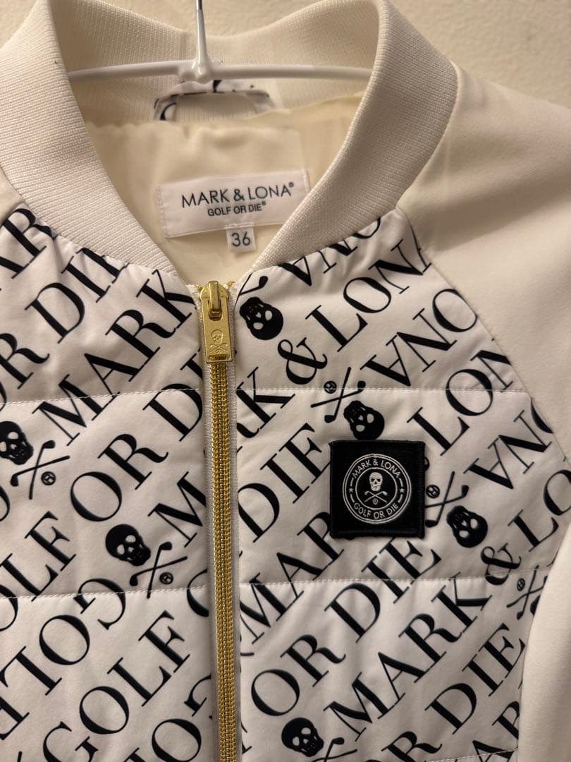 極美品！！MARK & LONA マークアンドロナ ロゴ　ブルゾン　アウター　S