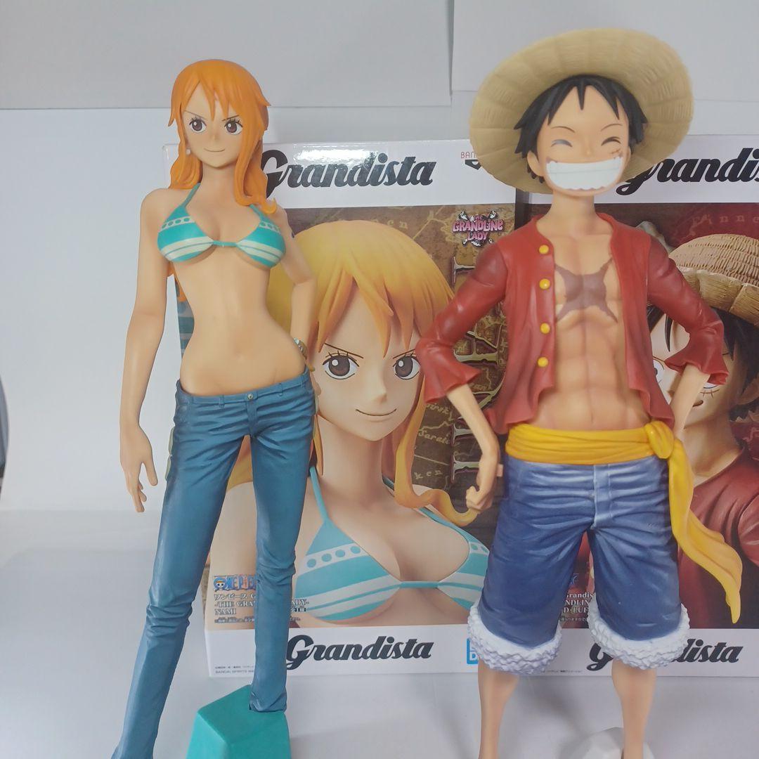 ワンピース グランディスタ　Grandista フィギュア　ルフィ　ナミ
