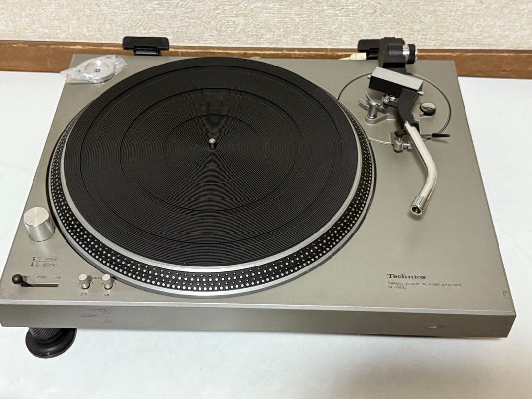 ジャンク品 technics sl-1200 ターンテーブル