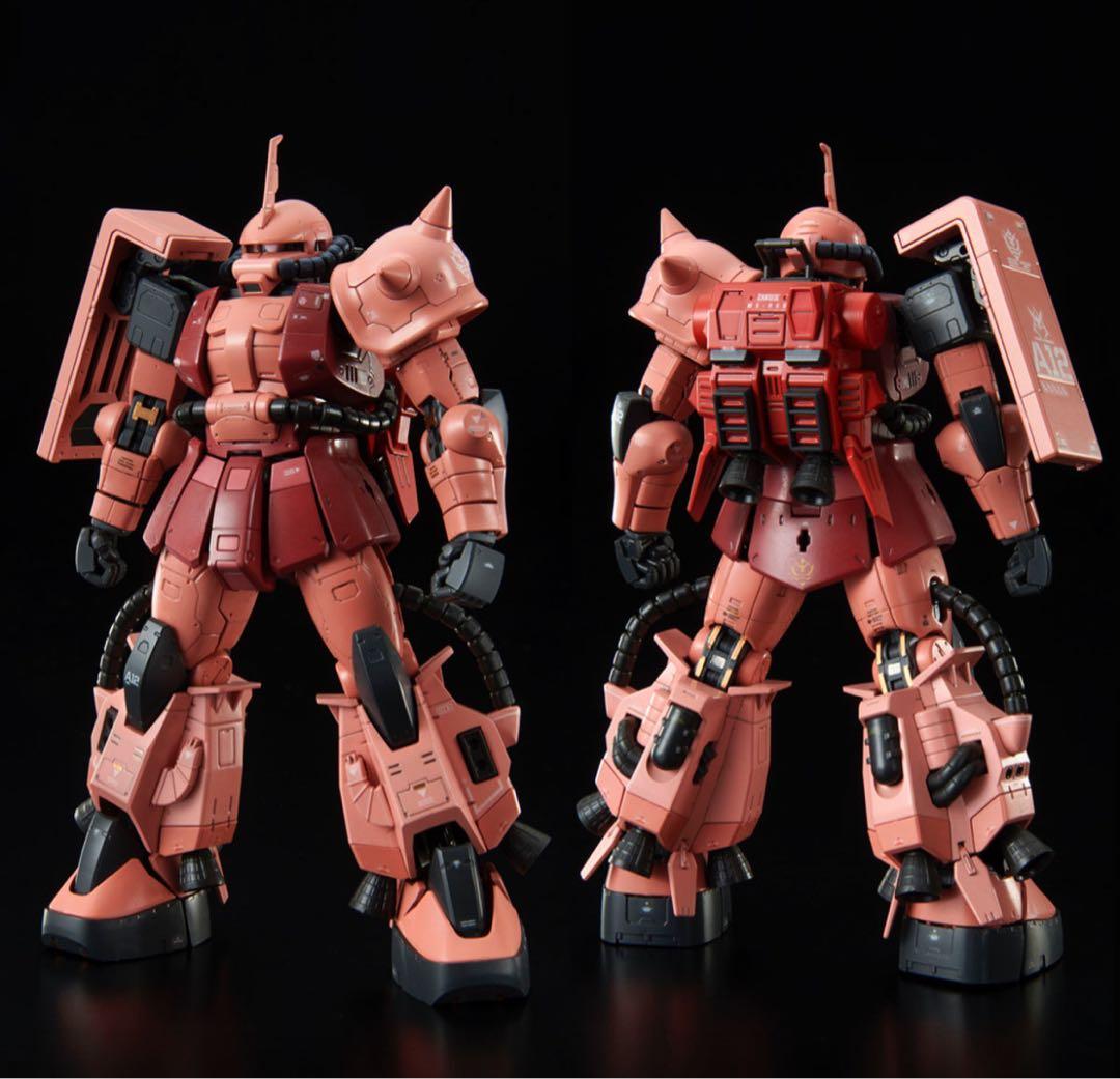 BANDAI RG ザクII 2種紅白セット