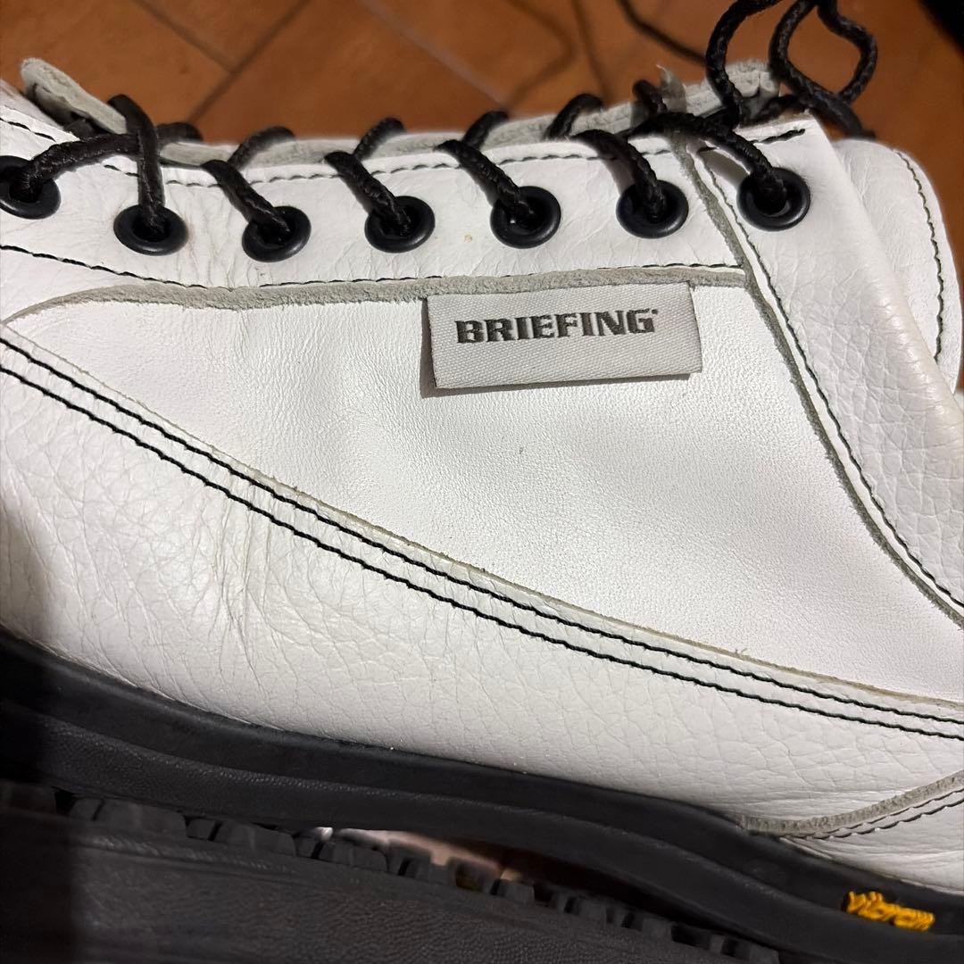 briefing ×Danner ホワイト ゴルフシューズ Ortholite