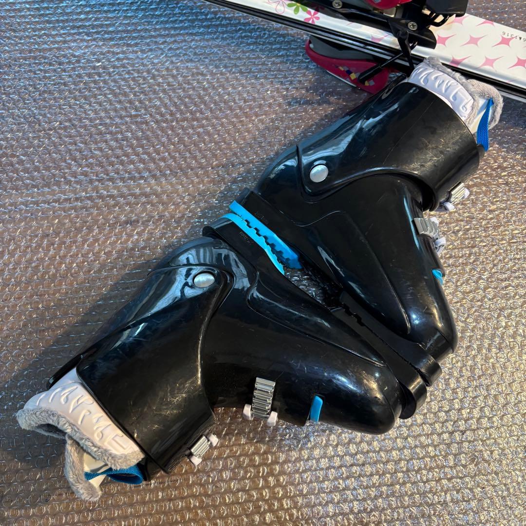 ジュニアスキーセット　hart マリー　ディズニー 21cmブーツ付