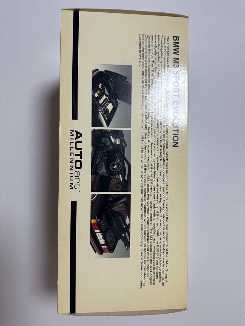 AUTOart製 M3 SPORT evolution 1/18