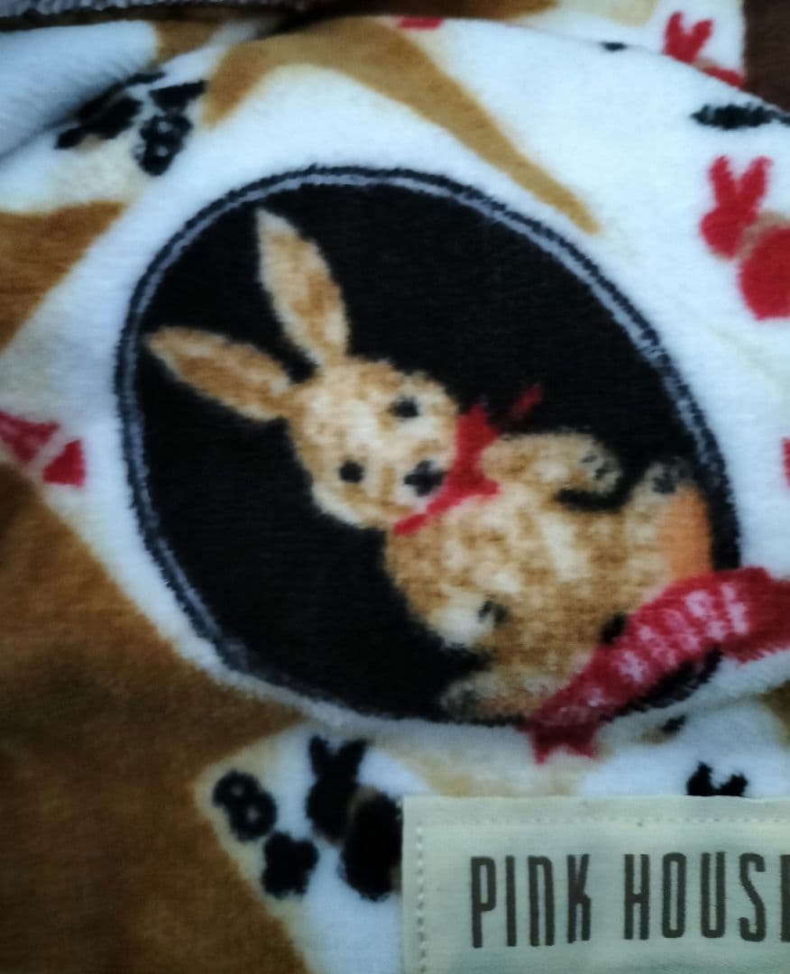 廃盤品？◇PINK HOUSE ピンクハウス　トランプうさぎ　バスタオル◇