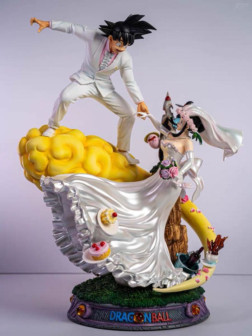 ドラゴンボール　DRAGON BALL　フィギュア　ガレージキット　孫悟空　チチ