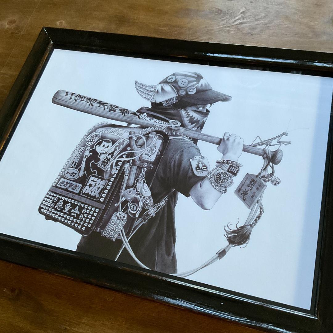 大友昇平 / Shohei Otomo 「武装少年」 A3ポスター 重量額装