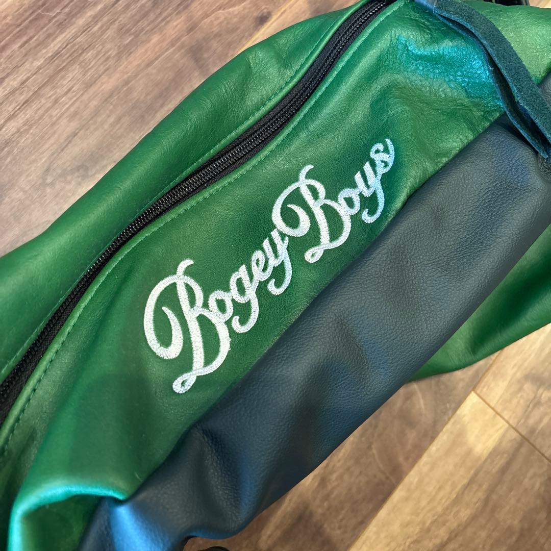 BogeyBoys×MacKenzieキャディバッグ グリーン