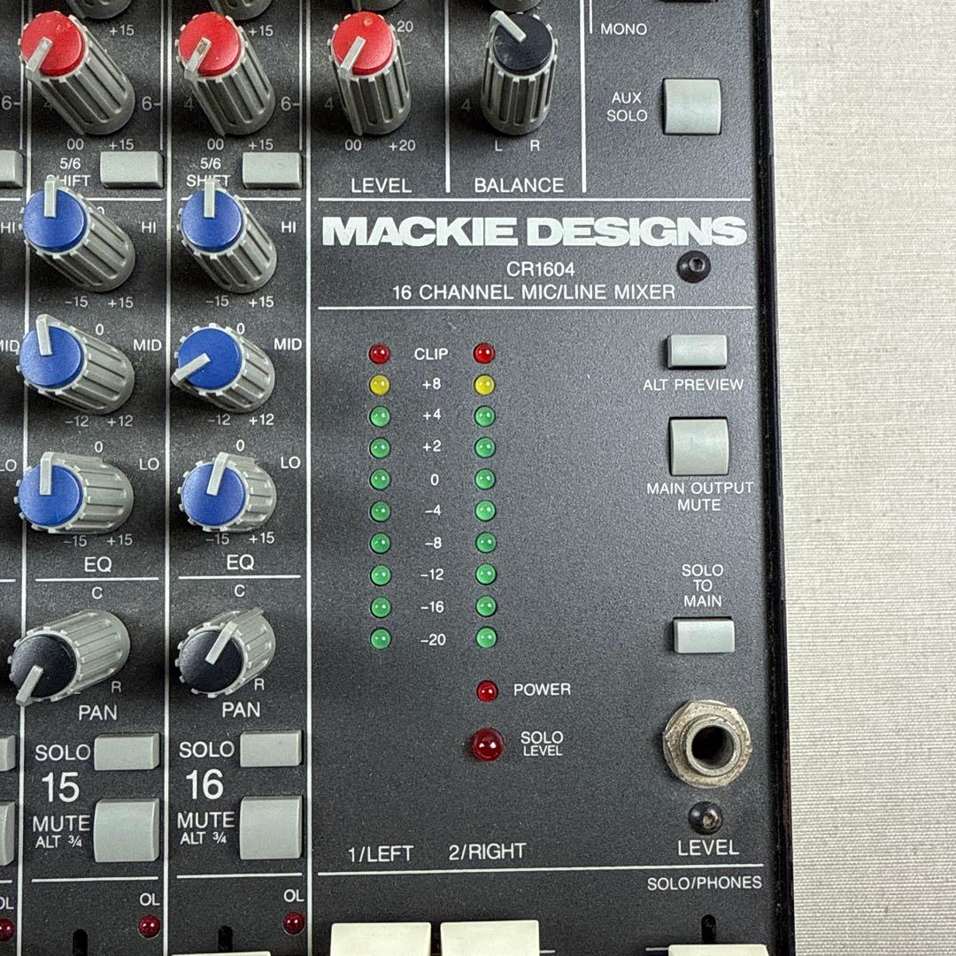 MACKIE DESIGNS マッキーデザインズ CR-1604 ミキサー