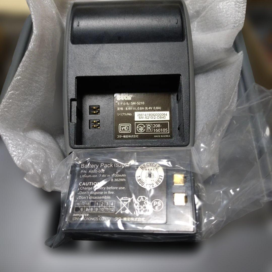 スター精密 【SM-S210i モバイルレシート プリンター】✭新品⑤