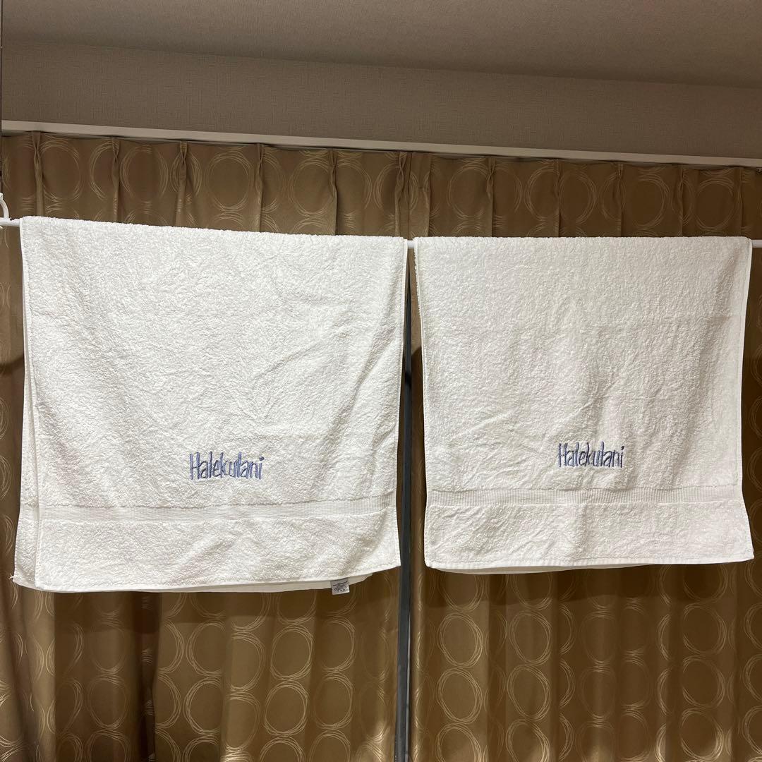【新品】【2枚】 Hale Kulani バスタオル 100%コットン