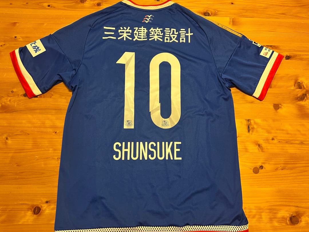 【美品】横浜F・マリノス 2015中村俊輔 #10ホームXOサイズ　ユニフォーム