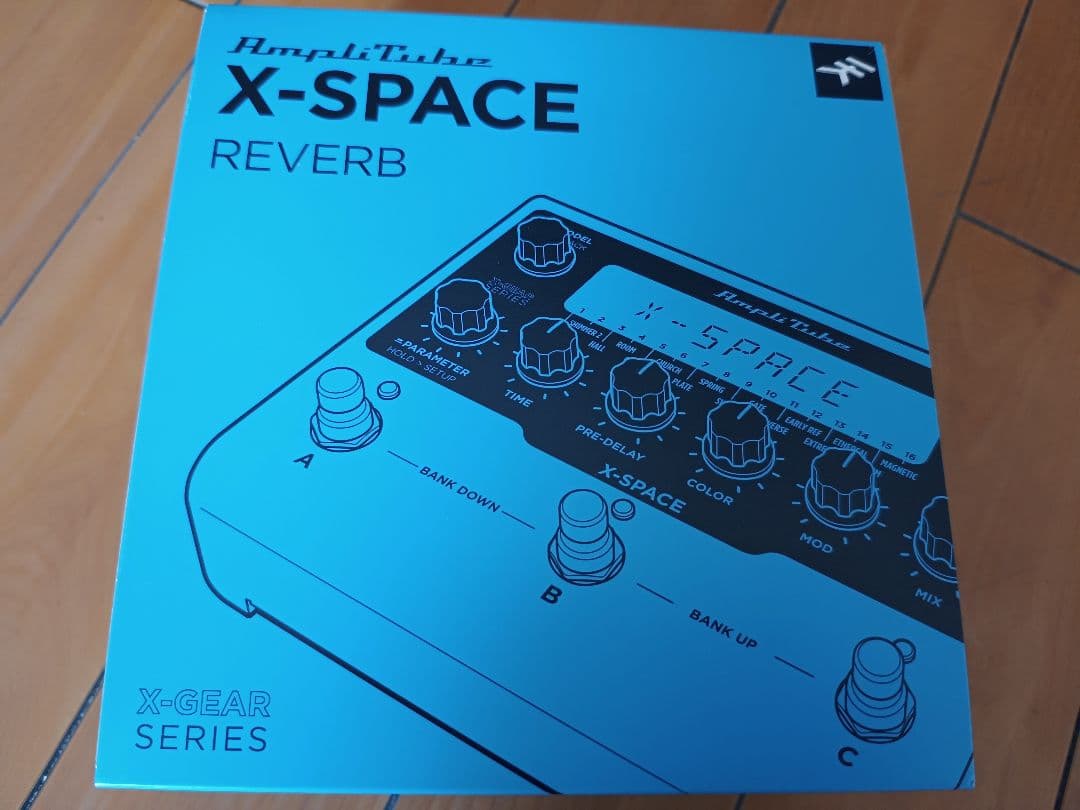 IK Multimedia AmpliTube X-SPACE ペダル リバーブ