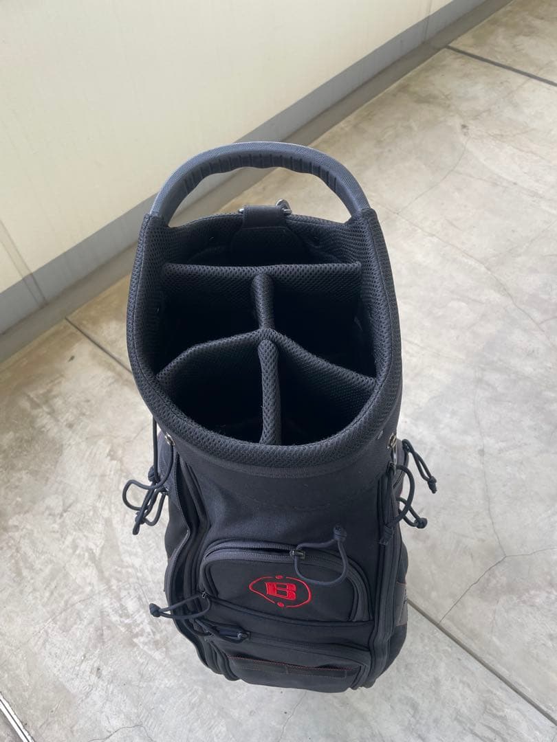 BRIEFING ブラック キャディバッグ　CR5