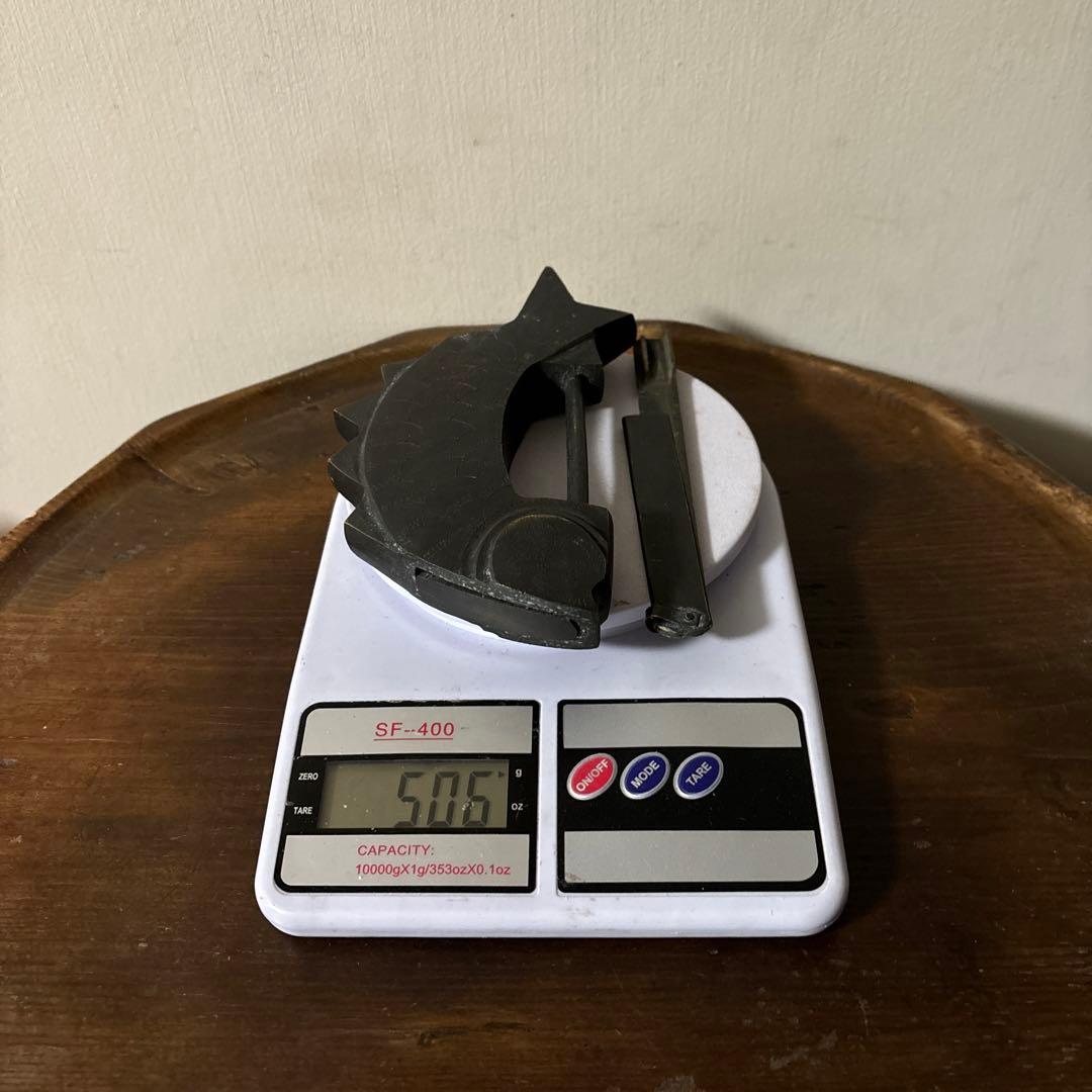 李朝　朝鮮王朝　魚型錠前　鍵　アンティーク　古道具　骨董　古美術　韓国骨董　清朝