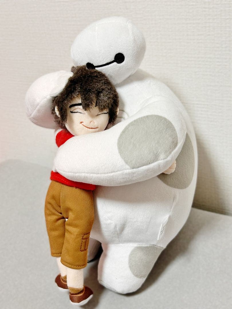 ベイマックス&ヒロ ハグ&スマイル　ぬいぐるみ ディズニーストア