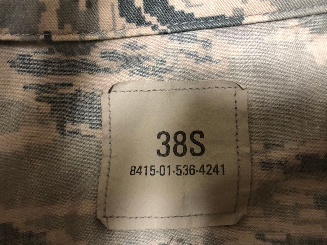 【米軍放出品】USAF米空軍 ABU迷彩服 実物 上下セット