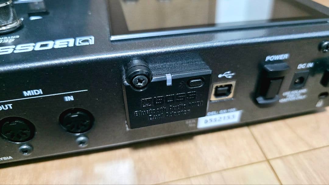 Boss GX-100 マルチエフェクター&BT-DUAL、ケース付き