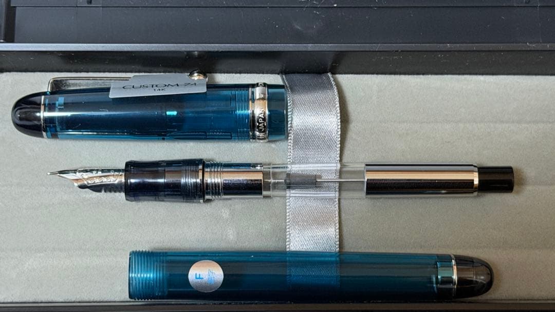 PILOT カスタム74 ターコイズグリーン F