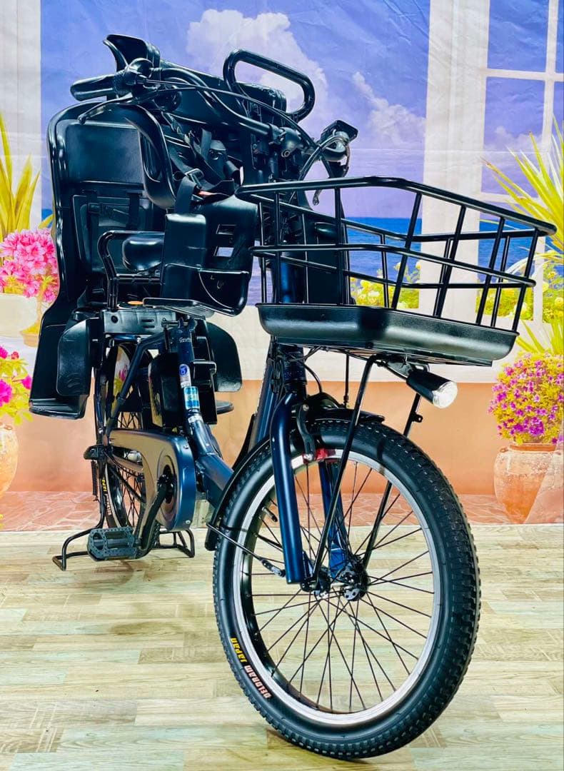 ギュットアニーズ⭐️16AH！パナソニック子供乗せ電動アシスト自転車Y2749