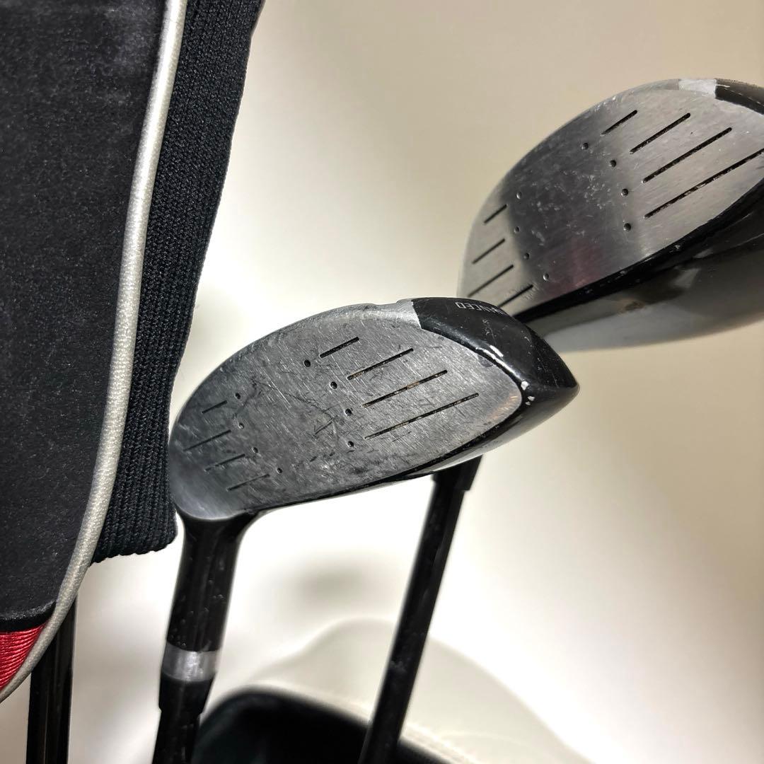 Nike キャディバッグ グレー& クラブ12本セット