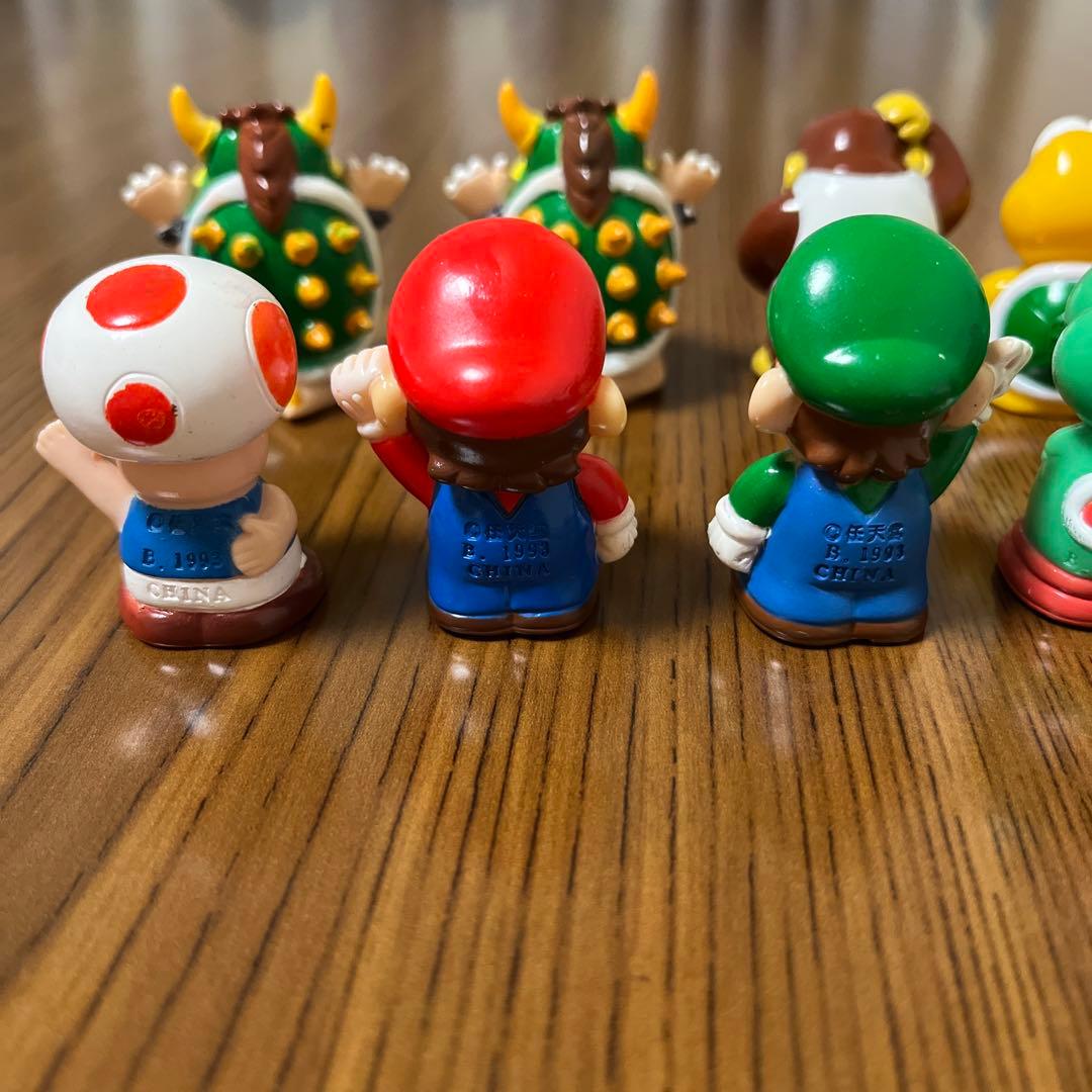 スーパーマリオ　指人形セット　90年代　レトロ
