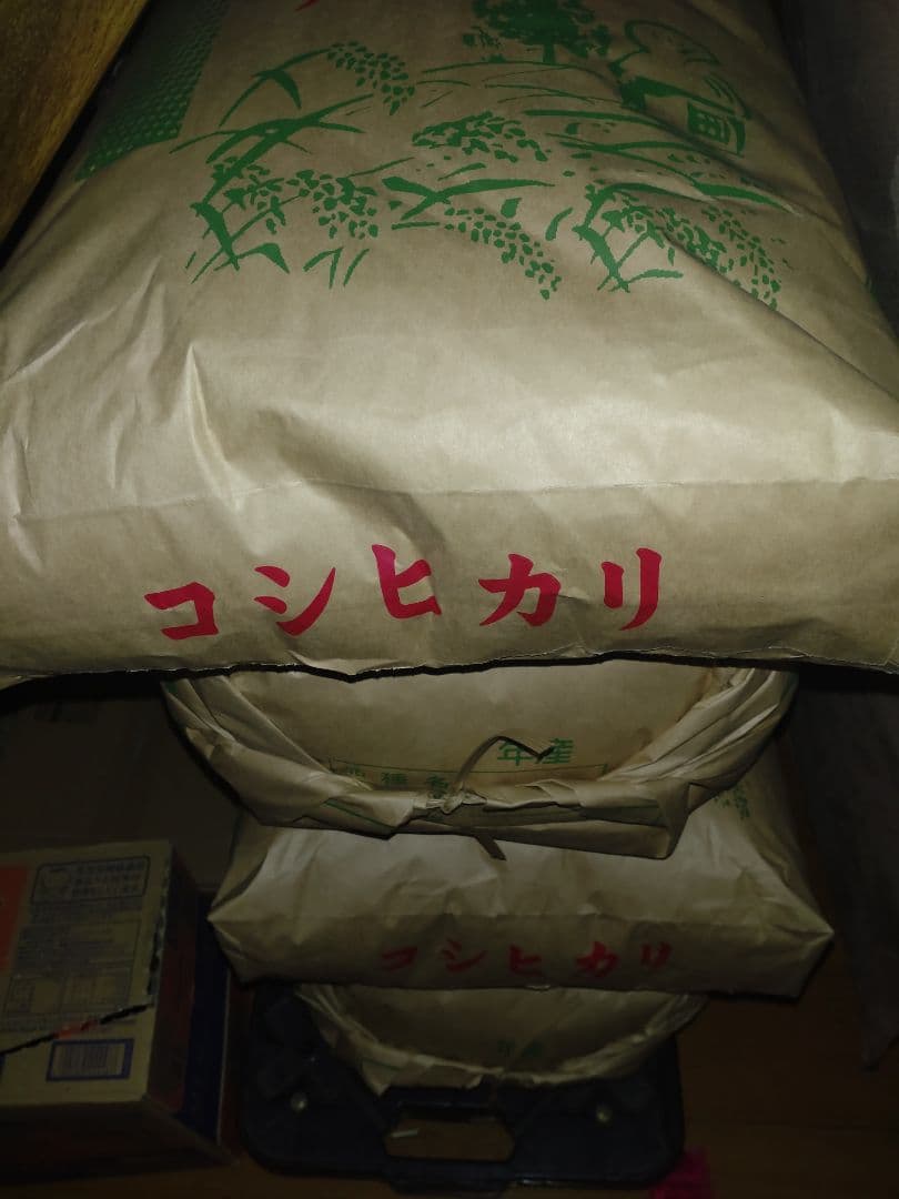 新潟阿賀町コシヒカリ 玄米３０キロ