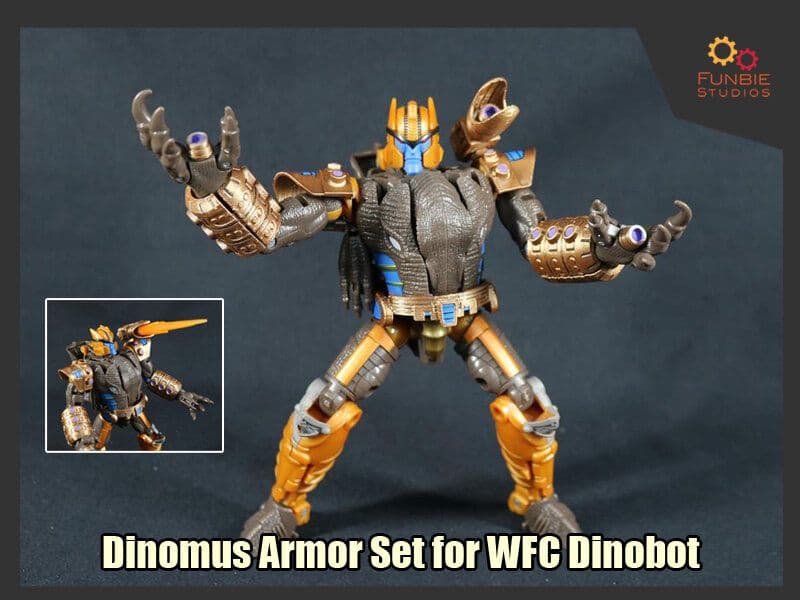 ビーストウォーズ　KD-08 ダイノボット＋非公式アドオン（Dinomus）