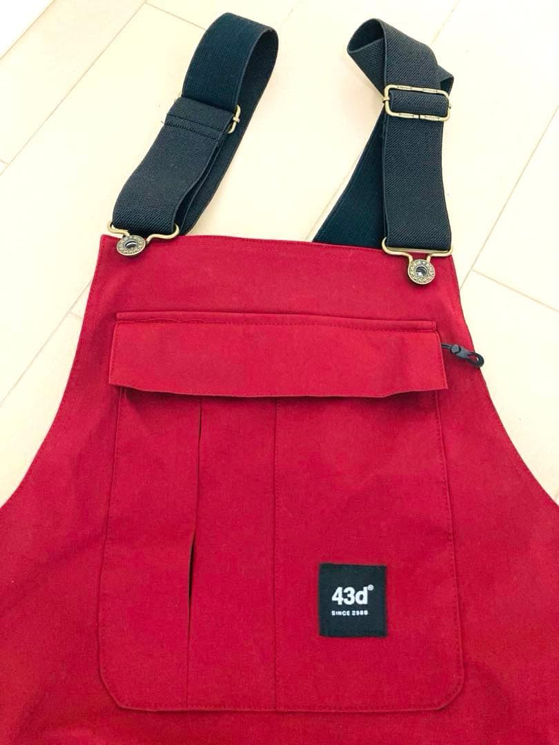 43dgreegs　ビブパンツ　スノーボードウェア Sサイズ　 レディース