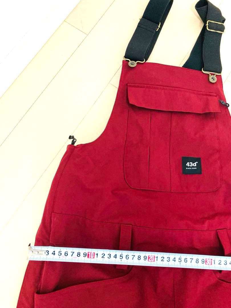 43dgreegs　ビブパンツ　スノーボードウェア Sサイズ　 レディース