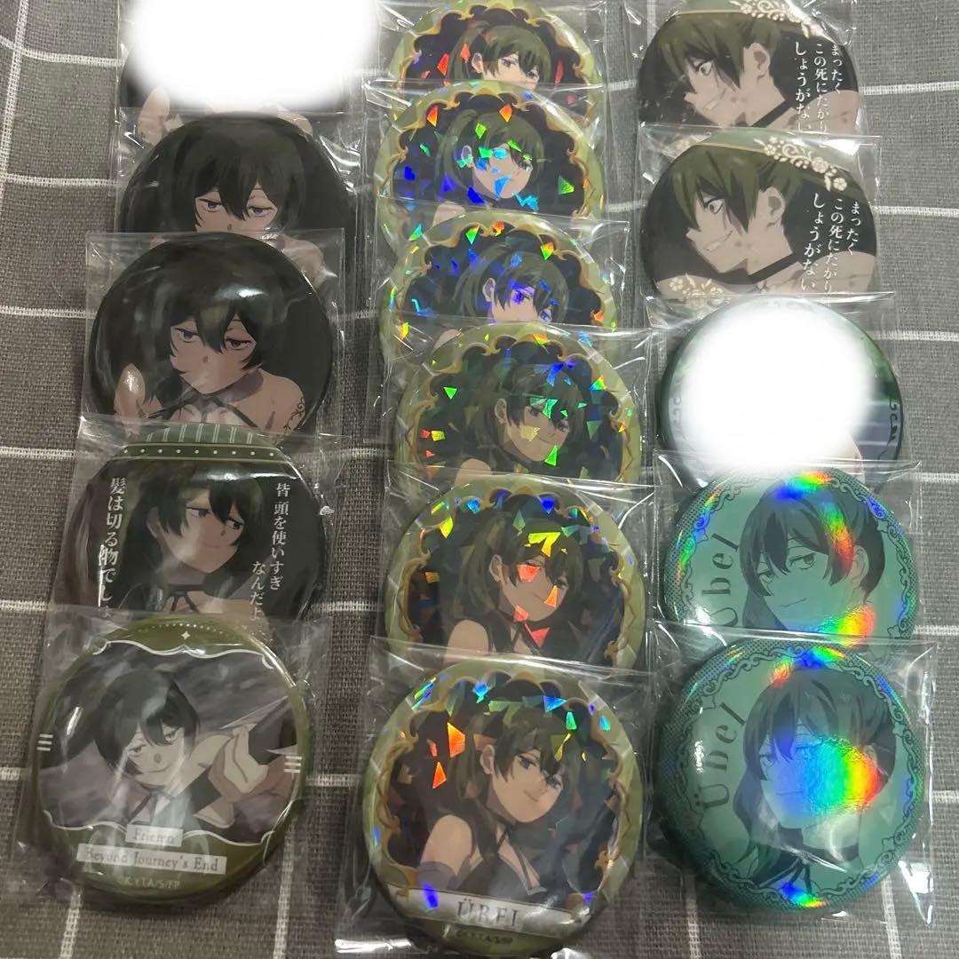 葬送のフリーレン　ホログラム缶バッジ　ユーベル