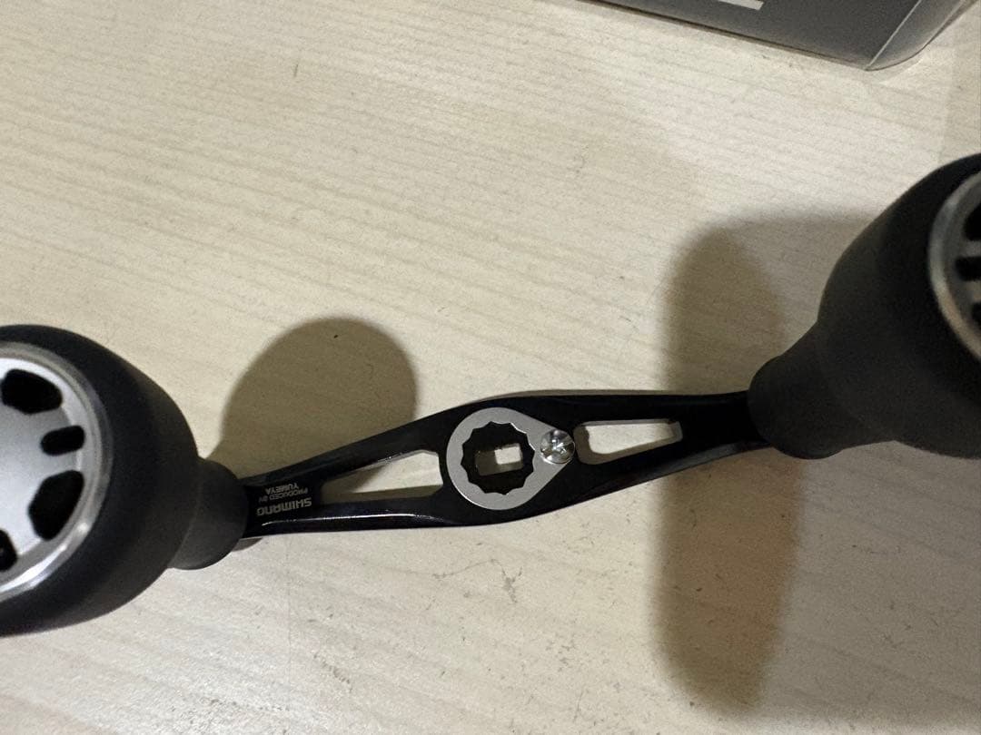 ★☆シマノ 夢屋 ウルトラストロングハンドル 48mm BH-1 超美品