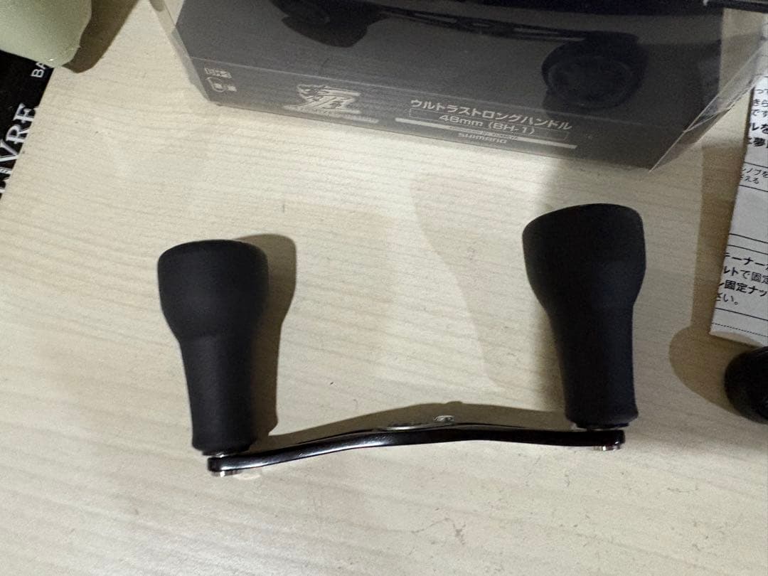 ★☆シマノ 夢屋 ウルトラストロングハンドル 48mm BH-1 超美品