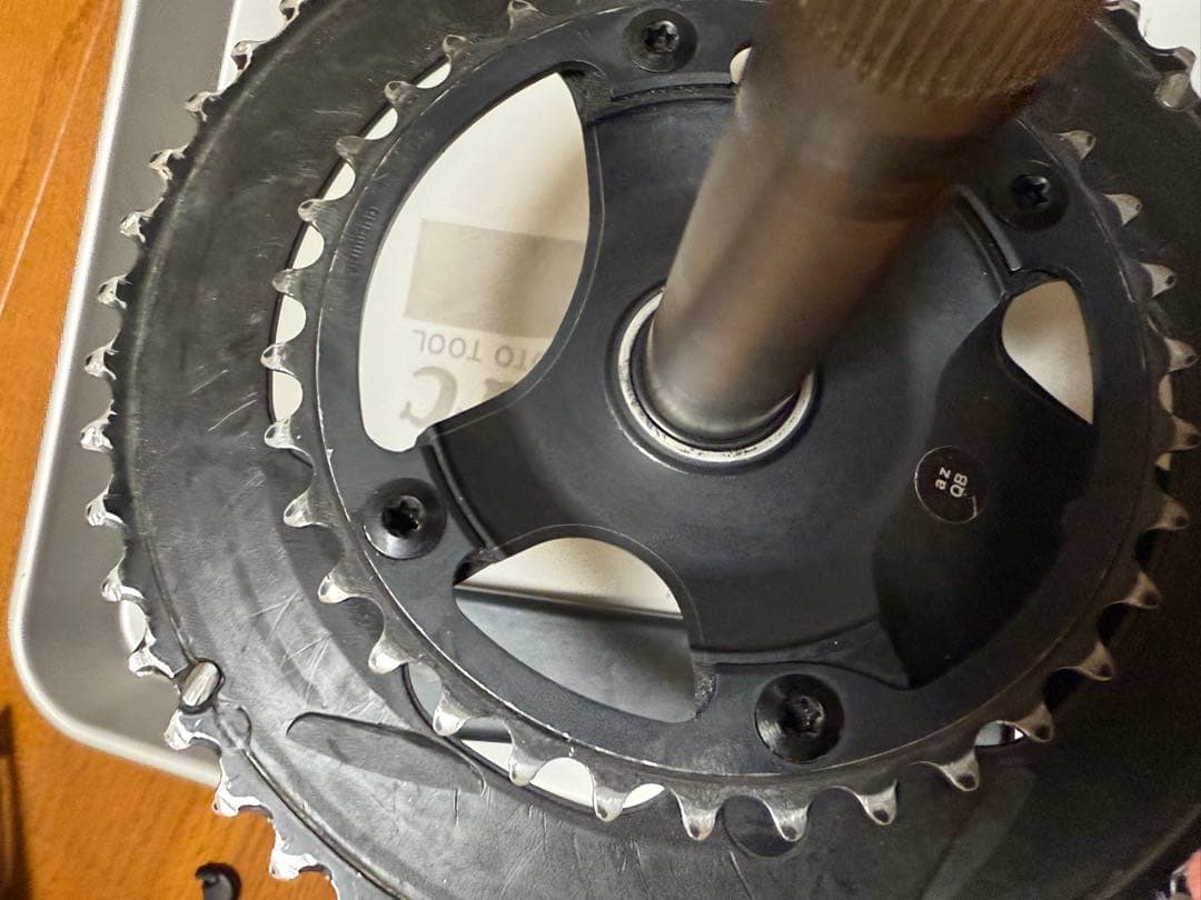 SHIMANO FC-R8000 クランクアーム 165mm 50-34T