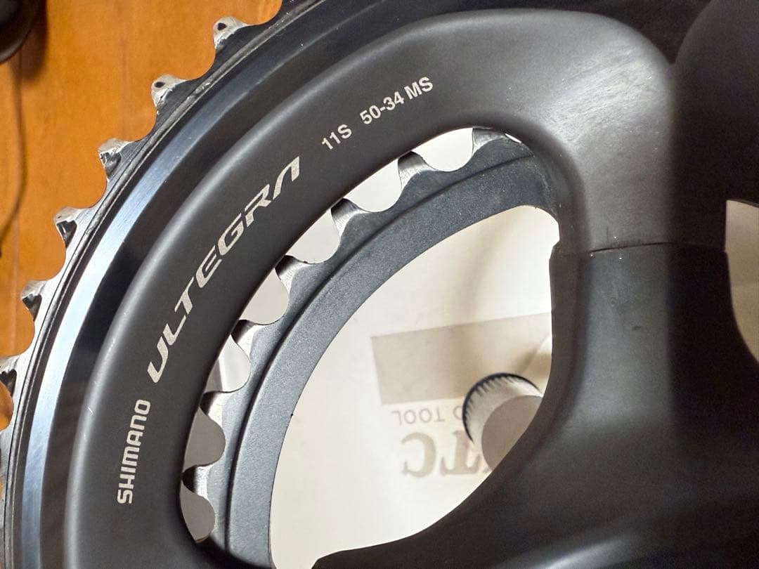 SHIMANO FC-R8000 クランクアーム 165mm 50-34T